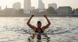 ‘You feel you’ve conquered the world’: a Thames swimmer on the river’s first bathing site in London