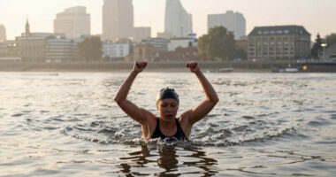 ‘You feel you’ve conquered the world’: a Thames swimmer on the river’s first bathing site in London