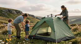 An almost wild camping trip: alternative family fun in the Peak District