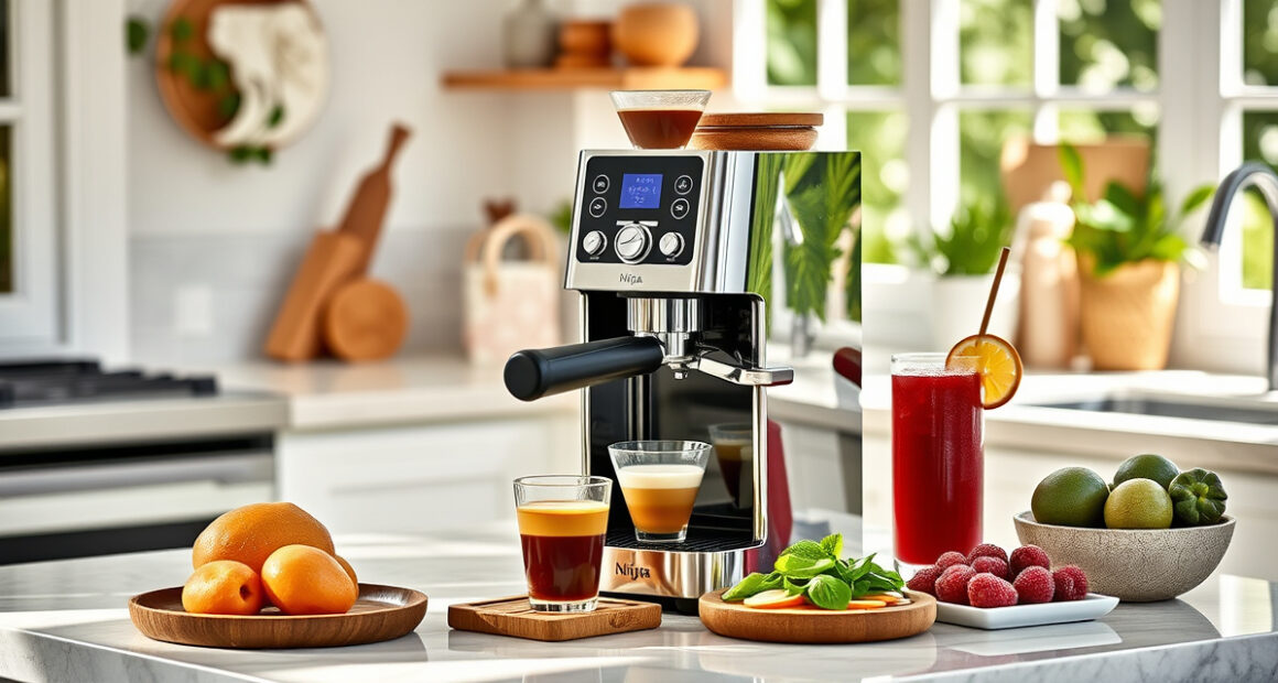 Beat the Summer Heat with Ninja Luxe Café Premier Espresso Ice Brews