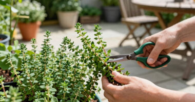 How To Harvest Thyme in Summer so it Keeps Growing – And to Get The Best Flavor