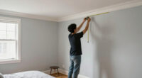 Picture Rail Molding Made Their 140-Square-Foot Bedroom Feel Taller