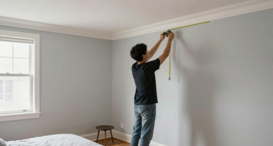 Picture Rail Molding Made Their 140-Square-Foot Bedroom Feel Taller