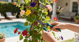 This Non-Invasive Flowering Vine Helps Keep Your Home Cool – And Hummingbirds Love It