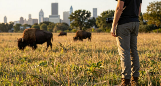 Wild Bison Return to the Outskirts of Chicago for the First Time in 200 Years