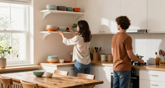 A Couple Gave Their Galley Kitchen A Budget-Friendly Redo With A Dining Nook