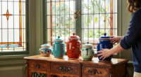 An Interior Designer’s Art Nouveau Home Office Has So Much Clever Storage