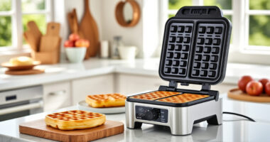 Enjoy Perfect Summer Waffles with Ninja Belgian Waffle Maker Pro