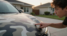 If You See Squiggly Camo On A Car, There’s Actually A Good Reason For It