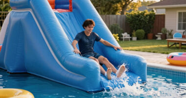 Inflatable Water Slides For Backyard: A Back to school Guide