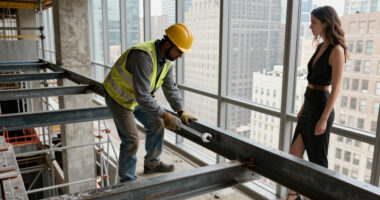 Midtown East buildings evacuated after construction workers find buckling beams on 21st floor in NYC