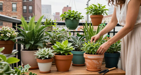 Renter-Friendly DIYs Transformed This NYC Balcony Into A Lush Oasis