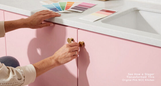 See How A Stager Transformed This Original Pink NYC Kitchen