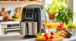 Summer Crispy Chicken Wings with Ninja XL Air Fryer