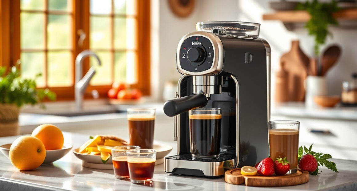 Transform Your Summer Mornings with the Ninja Luxe™ Café Mini Coffee Machine