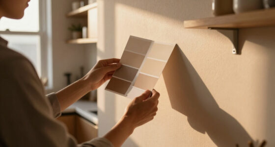 2 Paint Colors Made This Tiny Kitchen Feel Cozy Without Adding A Single Inch