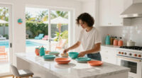 An All-White Kitchen Is Now A Colorful Miami-Inspired Escape