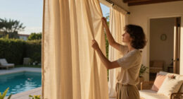 I Ditched My Closet Doors For $60 Pleated Curtains (See Why!)