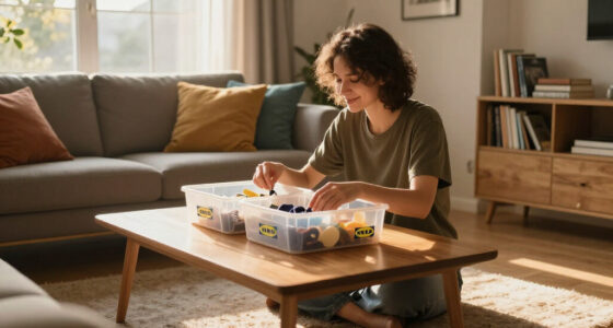 IKEA’s $13 Storage Gem Solved My Small Living Room Problems