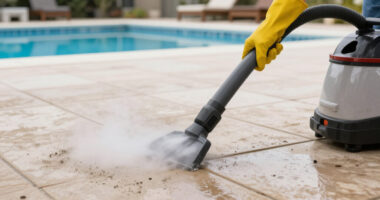 It’s Embarrassing How Much Dirt This Steam Cleaner Picks Up, And It’s On Sale!