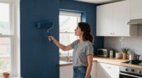 She Painted Her Small Kitchen Dark — Now It Looks Twice As Big