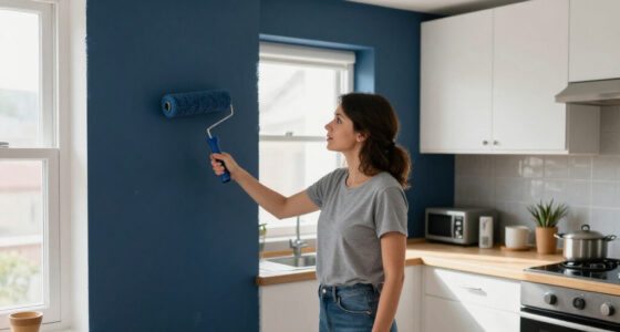 She Painted Her Small Kitchen Dark — Now It Looks Twice As Big