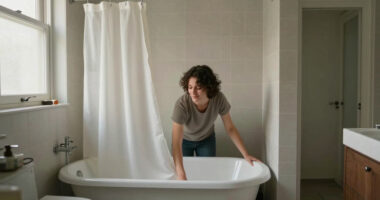 They Ditched A Tub In Their Cramped Bathroom — It Was The Best Decision