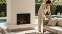They Removed The Living Room’s Brick Fireplace — And They Don’t Regret It