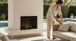 They Removed The Living Room’s Brick Fireplace — And They Don’t Regret It