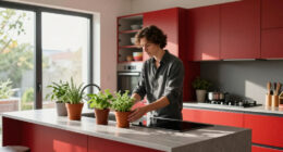 They Stretched Every Dollar And Gave Their Kitchen A Contemporary Redo