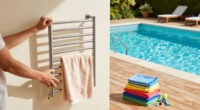 This Metal Rack Creates Instant Towel Storage And Includes Extra Uses I Never Expected!