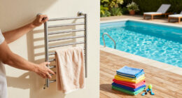 This Metal Rack Creates Instant Towel Storage And Includes Extra Uses I Never Expected!