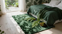 A Bright White Bedroom Is Now A Green Cocoon “Inspired By The Forest”