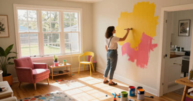 A Designer Transformed A 1977 Sears Kit House Into A Colorful Retreat