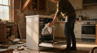 A Victorian Home's Entire Kitchen Was Demolished — Except For The Dishwasher