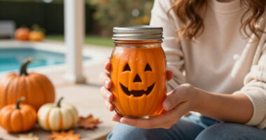 Dollar Tree Just Brought Back Its Viral Pumpkin Mason Jars