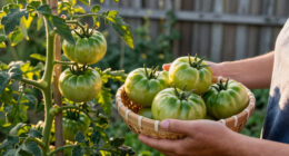 How To Ripen Green Tomatoes Before Frost Hits – Plus The One Trick To Skip
