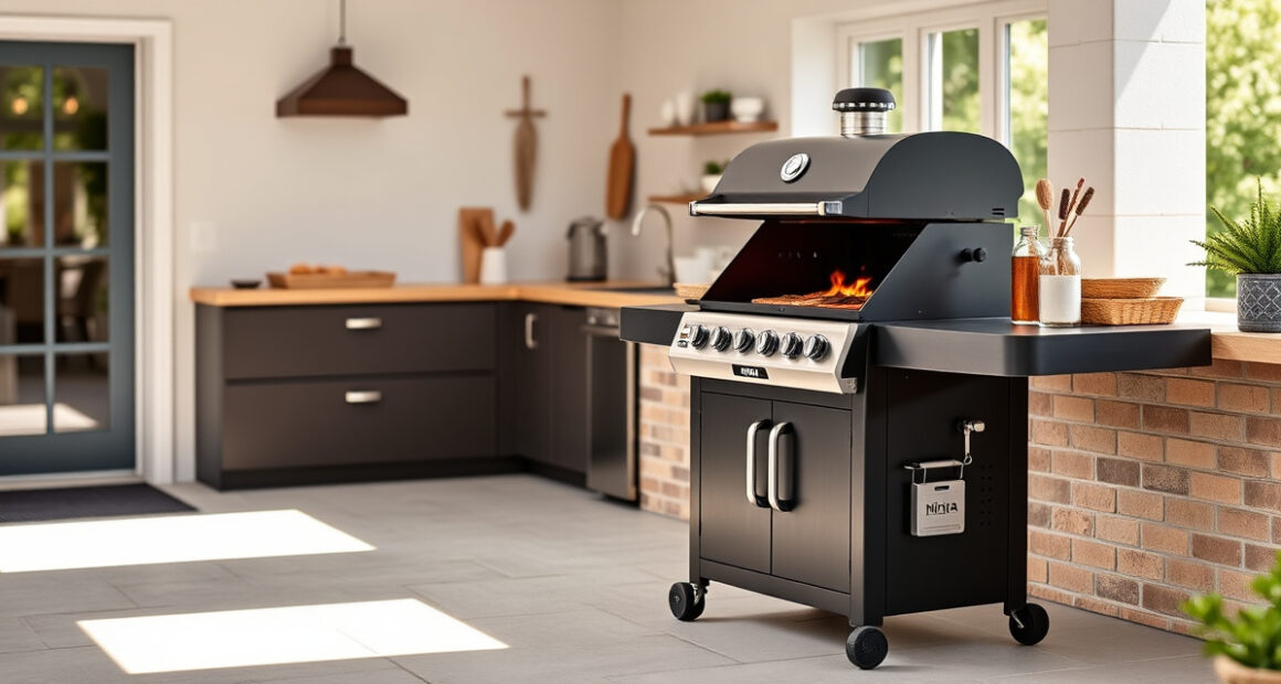 Master Summer BBQs with Ninja OG951 Woodfire Pro Connect Grill