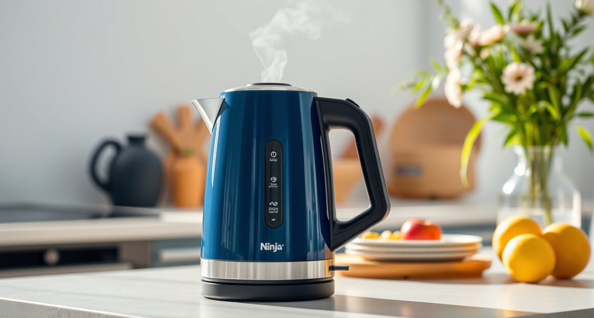 Ninja KT200BL Precision Temperature Electric Kettle for Summer Sips