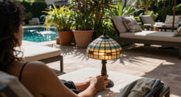 T.J. Maxx Is Selling Out Of This Tiffany-Inspired Accent Lamp