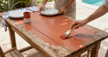 Their Dining Room Furniture Looked Dated Until 1 DIY Changed The Whole Room