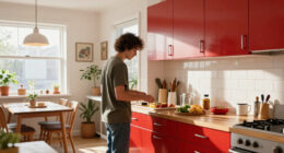 This Kitchen Got A 1940s-Style Redo — Somehow, It’s Bright And Modern Too