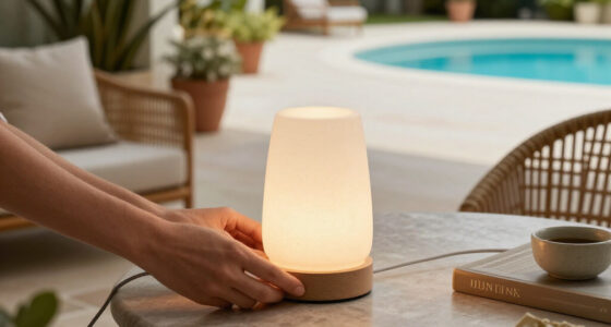 Walmart's New $25 Travertine-Look Lamp Looks Shockingly High-End