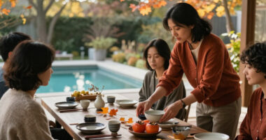 4 Japanese Tablescaping Lessons That Will Make Your Autumn Hosting So Much Cozier