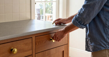 A $600 Vintage Charm Redo Reversed A Gray Flip In An “Uninspired” Kitchen