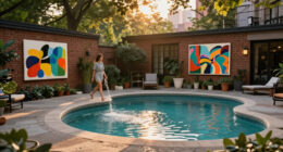 A Hockney Collage Inspired This Art-Filled Central Park Home, Where A Serpentine Sofa Bows To The View