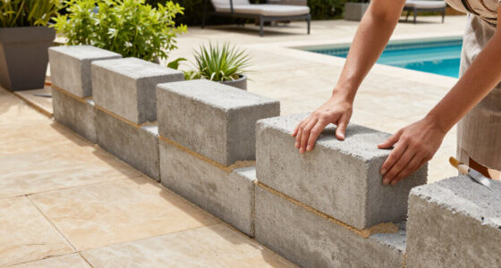 Not Fencing: How To Use Concrete Blocks To Add Privacy To A Yard Without Blocking A Breeze