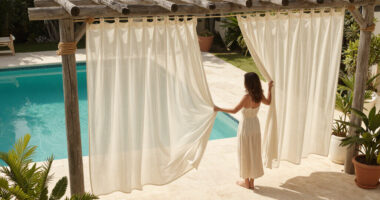 Out With Basic Curtains: A Stylish, More Unique Way To Cover Your Windows