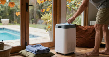 This Clever, Budget-friendly Dehumidifier Tackles 3 Of Autumn's Biggest Household Problems In One