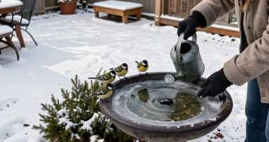 This Heated Bird Bath Keeps Water From Freezing In Winter – Shoppers Say Theirs Still Works 10 Years Later